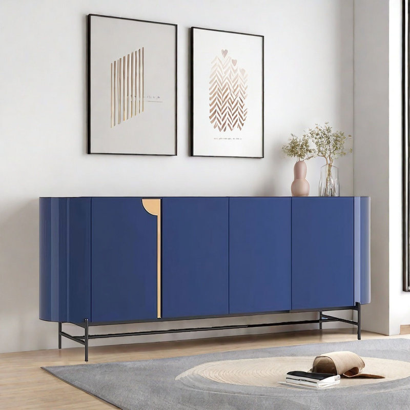 Buffet haut de gamme haut de gamme, Bleu