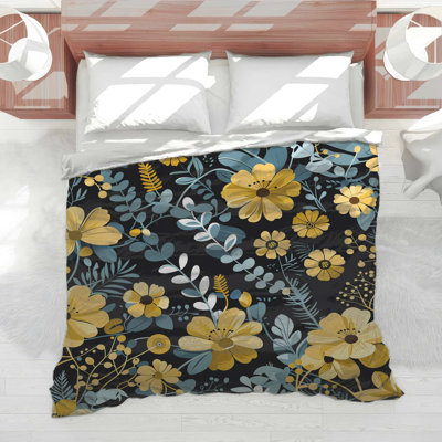 Édredon à motif floral Boho Boho