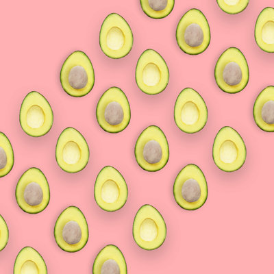 Avocado Pattern by Winvic - Wrapped Canvas Print