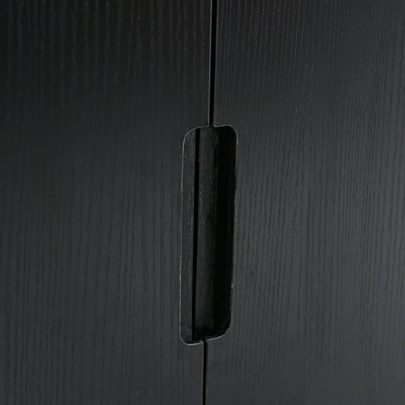 18.10'' Single Bathroom Vanity Base Only, Black