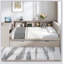 Wood Platform Bed With Storage Shelves, Trundle, Charging Station And Upholstered Headboard-1835008651-1835008653