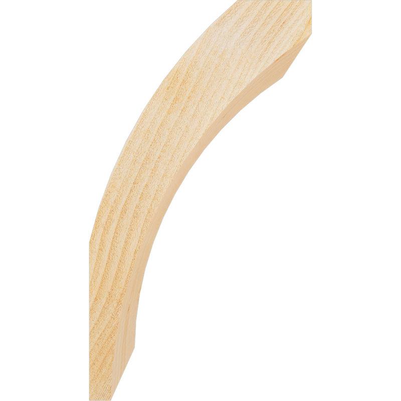 Genouillère Thorton, Sapin Douglas de 6 po (sciage brut), 10 po X P 18 po H