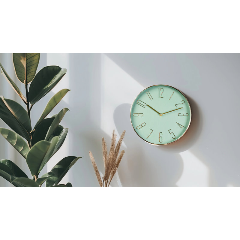 Tequila Wall Clock, Green