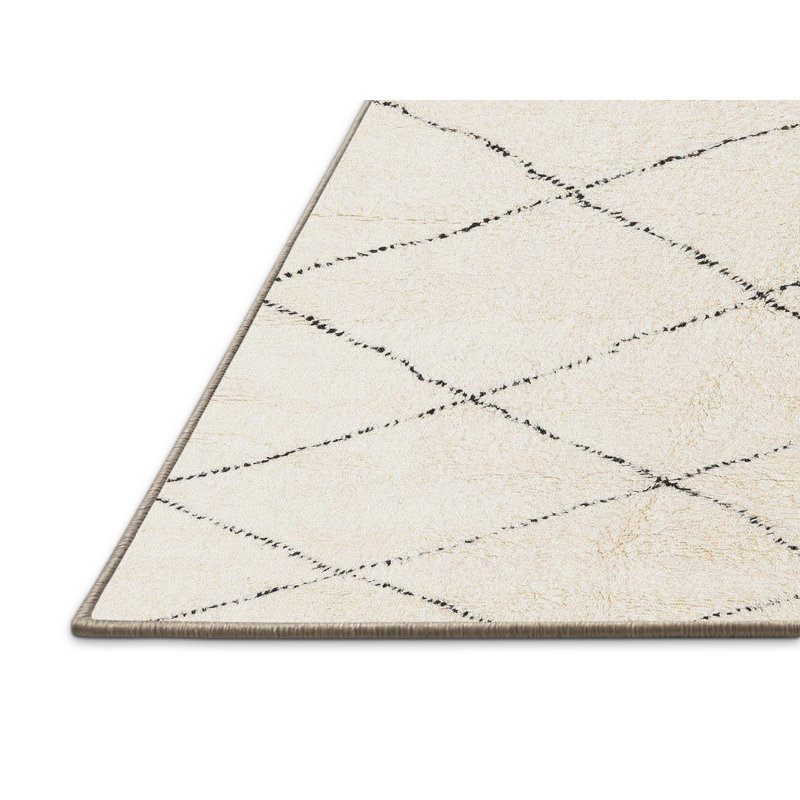 Abstract Indoor Rug, Rectangle 2' x 3'