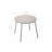 3-Piece Outdoor Patio Set With Iron Frame And Woven Wicker Chairs, Outdoor Bistro Set With Side Table, Off-White