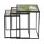 Bohl Glass Top Nesting Tables