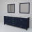 Jacques 80 in. W x 22 in. D Double Bath Vanity, and 30 in. Mirrors-112957598-112957599