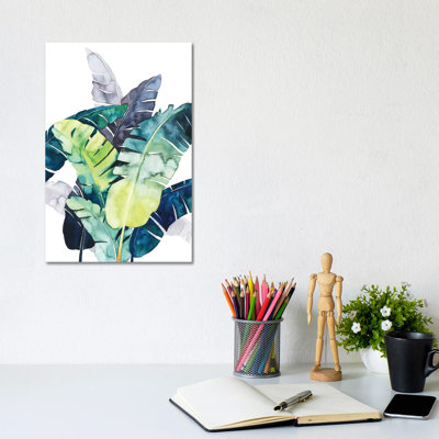 Twilight Palms II by Grace Popp - Wrapped Canvas Print