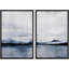 «Yellow Minimalist Abstract», 2 pièces sur toile-99016299-99016300