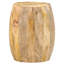 Tabouret tambour en bois de manguier massif Loon Peak®