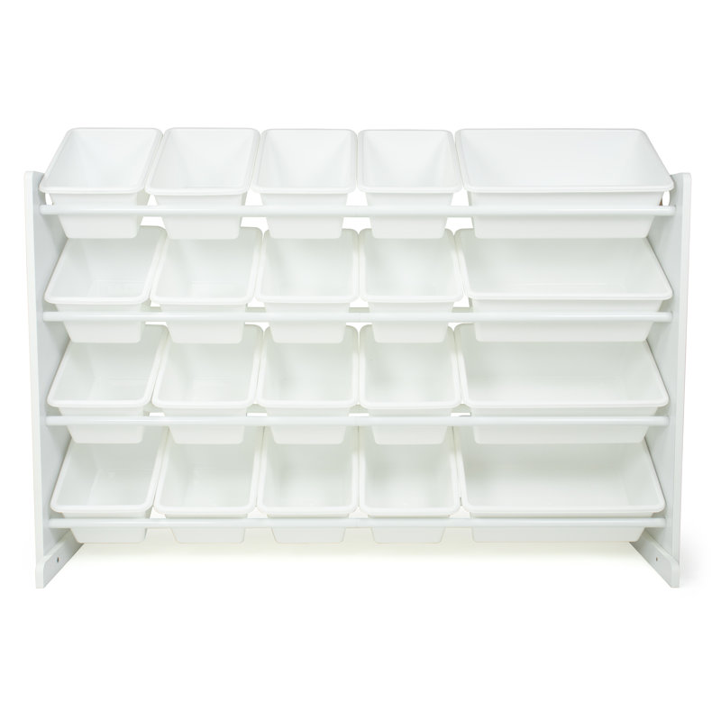 Rangement pour jouets Eveleth, Blanc