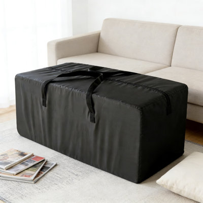 Heavy Duty Moving And Storage Bags 6-Pack, Reinforced Zipper And Handles, Extra Large Waterproof Foldable Totes For Clothes, College Dorm, Travel, And Home Organization