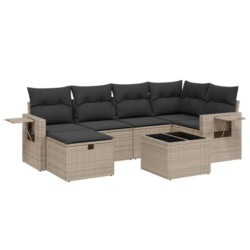 Ensemble de canapé de jardin Vidaxl