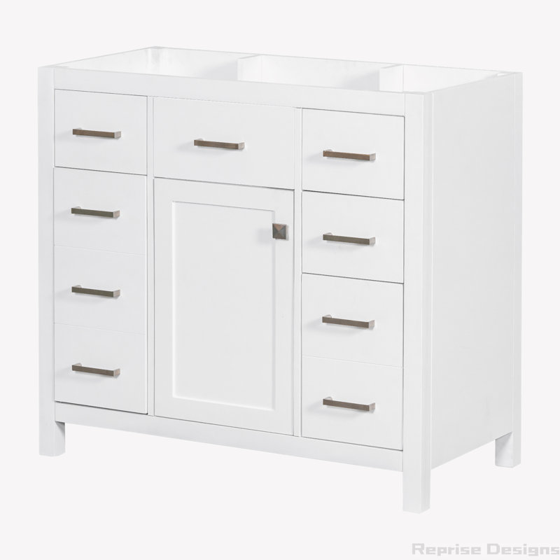 Base de meuble-lavabo simple 35,4 po seulement