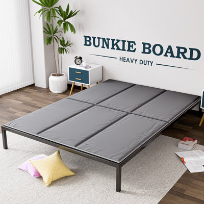 Plateau de sommier de 15 mm de diamètre, 54 x 75, support de matelas robuste sous le lit, panneau de support de lit à profil bas pour sommier à lattes, aucun sommier tapissier requis, antidérapant