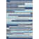 Premium Machine Washable Prisco Blue Rug