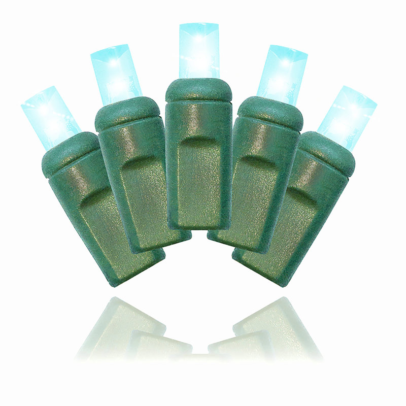 Juanito Outdoor 50 - Bulb 300'' Plug-in String Lights String Light, Teal