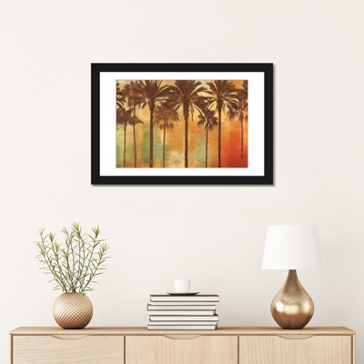 «Palm Paradise», impression sur toile