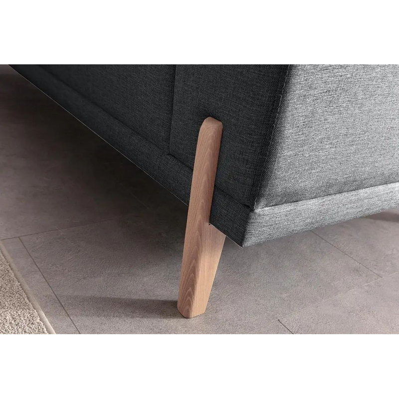 Canapé-lit d'angle, Anthracite