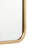 Arelly Wall Mount Shatterproof Rectangular Accent Wall Mirror with Metal Frame and Rounded Corners-594976415-594976414