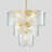 8 - Light Glass Dimmable Tiered Chandelier-1670322746