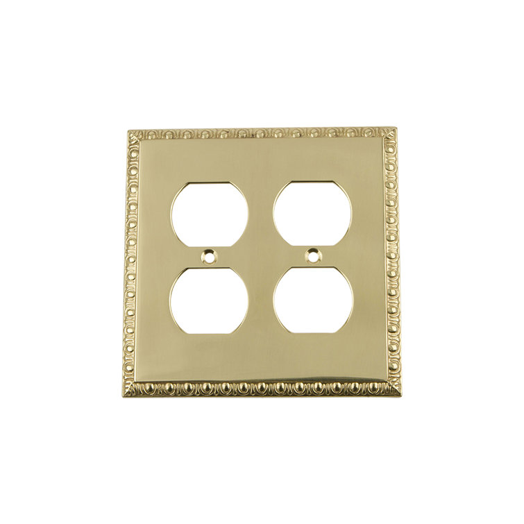 Plaque murale double sortie Egg and Dart