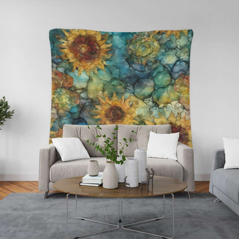 Tapisserie murale, H 60 po x l 51 po