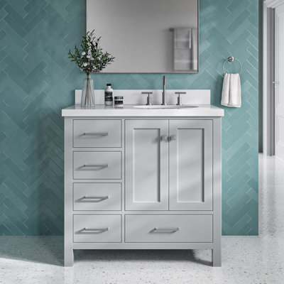Cambridge 37" Single Bathroom Vanity Set