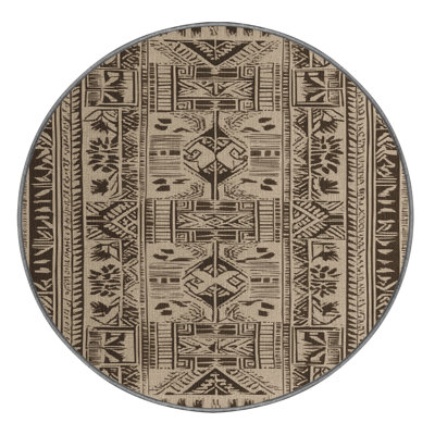 Washable Tapa Cloth Hawaiian Area Rug
