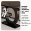 Longue table en bois massif noir, bureau double et table à thé Home-1234013591