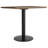 Easy Walnut Metal Base Dining Table-74747956-74747957