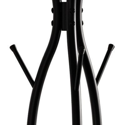 METAL FREESTANDING COAT RACK IN BLACK