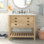 Grigg 37'' Single Bathroom Vanity with Cultured Marble Top
