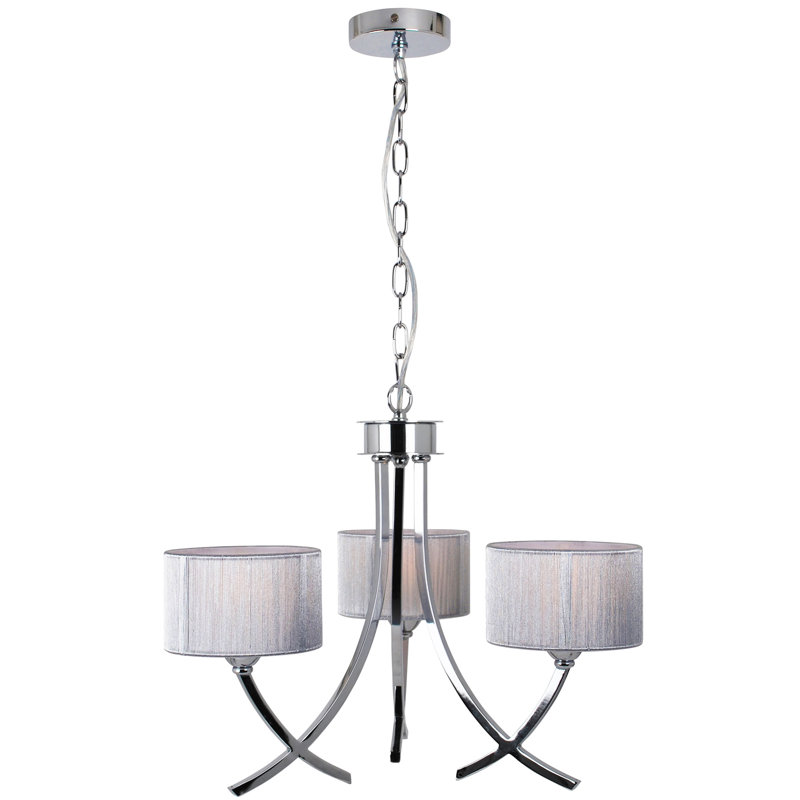 Yusuf 3 - Light Shaded Chandelier