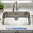 Houzer 32 inch Stainless Steel Undermount Single Bowl Kitchen Sink - STL-3600-1