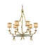Parc Royale 6-Light Unique Wagon Wheel Chandelier
