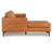 Calle 114" Full-Grain Genuine Italian Sectional Sofa-916565000-916564998-916534140