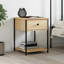 Allums 44cm W Iron Bedside Table-640343853-607737440