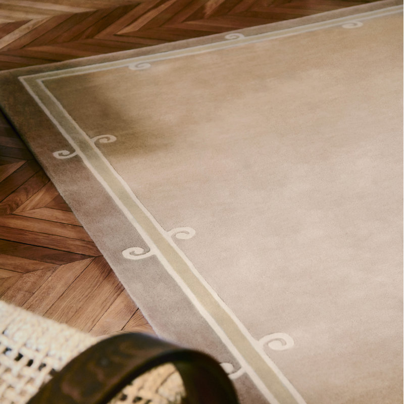 Syracuse Hand Tufted Wool Area Rug, Rectangle 8'2" x 11'4"