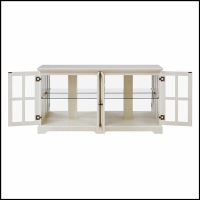 LED Curio Display Cabinet with Antique Finish and Adjustable Shelves, Perfect for Showcasing Collectibles