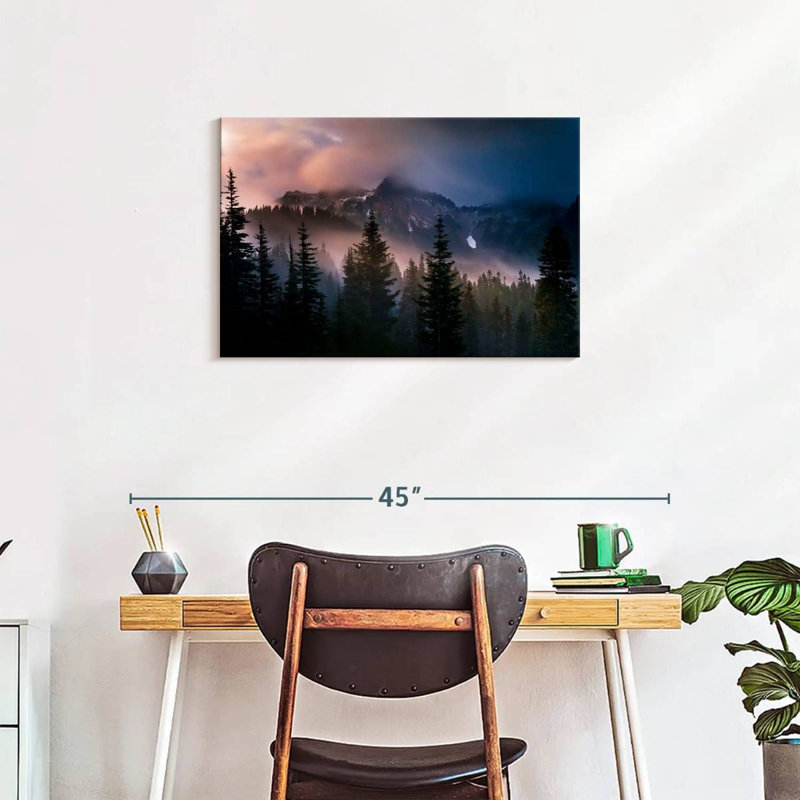Alvord Mt. Rainier Storm Mist, H 20 po x l 30 po