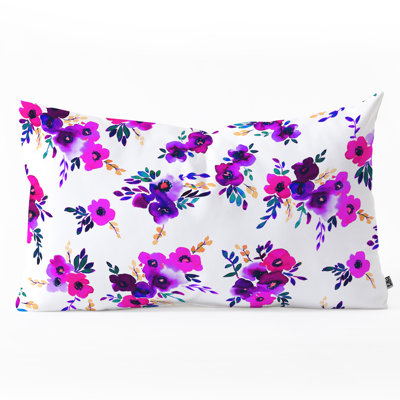 Coussin lombaire à fleurs ava sia amy