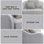 Chaise Mahler avec 2 coussins