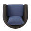 Combinaison de salon et de mode, chaise d'appoint tendance