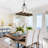 Smither 8-Light Farmhouse Chandelier Kitchen Island Pendant Lights
