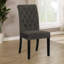 Chaises d'appoint rembourrées avec garniture cloutée Nantucket-1213279440