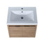 Armoire de salle de bain avec lavabo, portes à fermeture en douceur, fixation flottante, 24 po pour petite salle de bain-845340016
