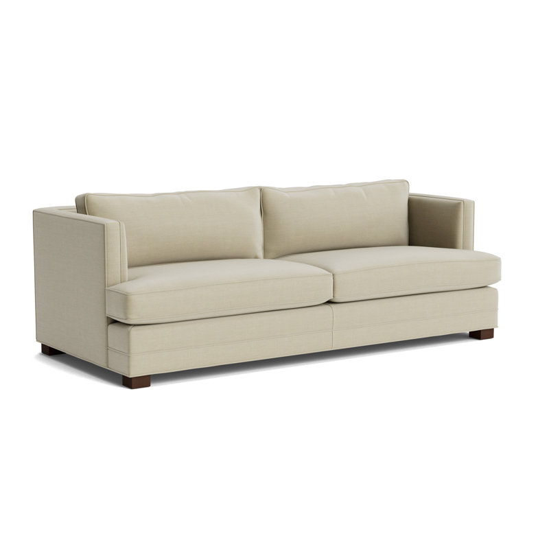 Keaton No Nail 84 Sofa, Performance Linen - Flax, Sienna