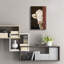 «Peek A Moo» par Ashley Bradley, art mural en verre acrylique-309503501