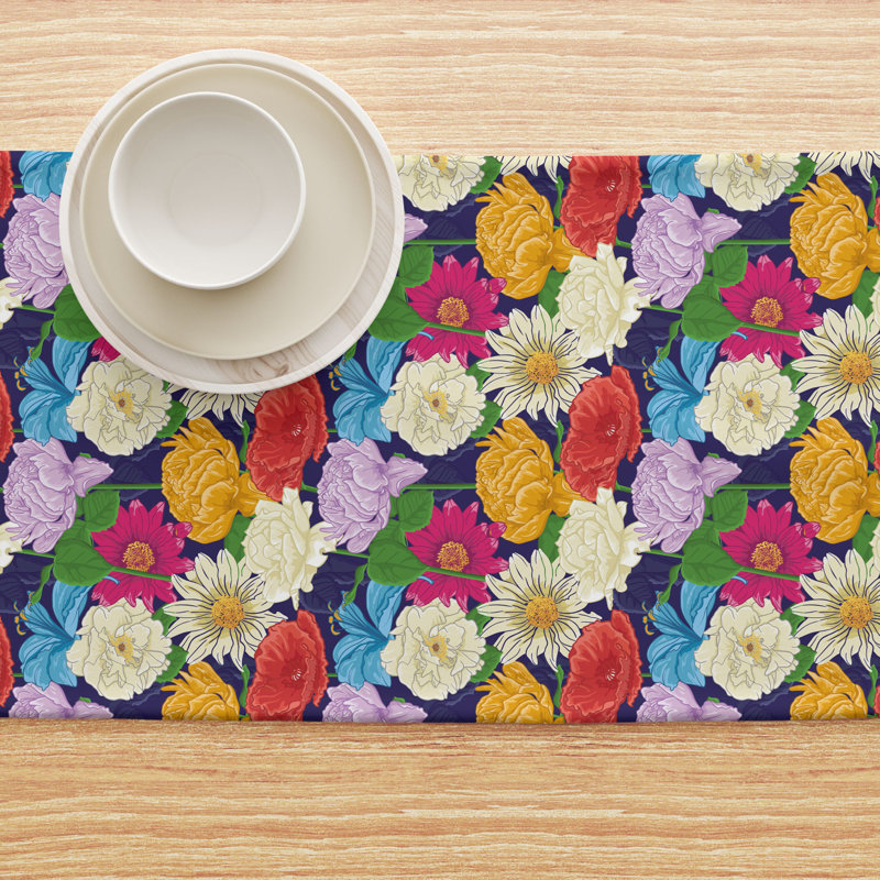 Maxton Bouquet Table Runner, 72" L x 12" W